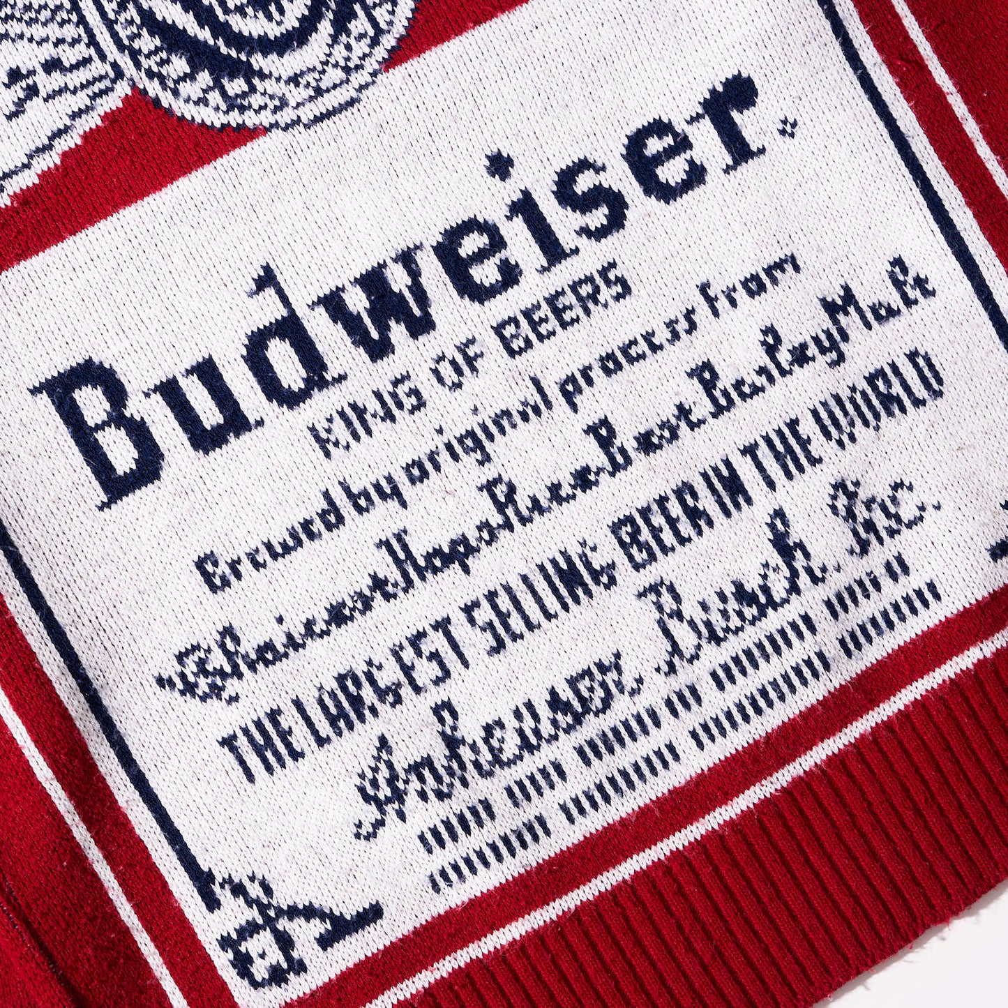 Budweiser グラフィックニット