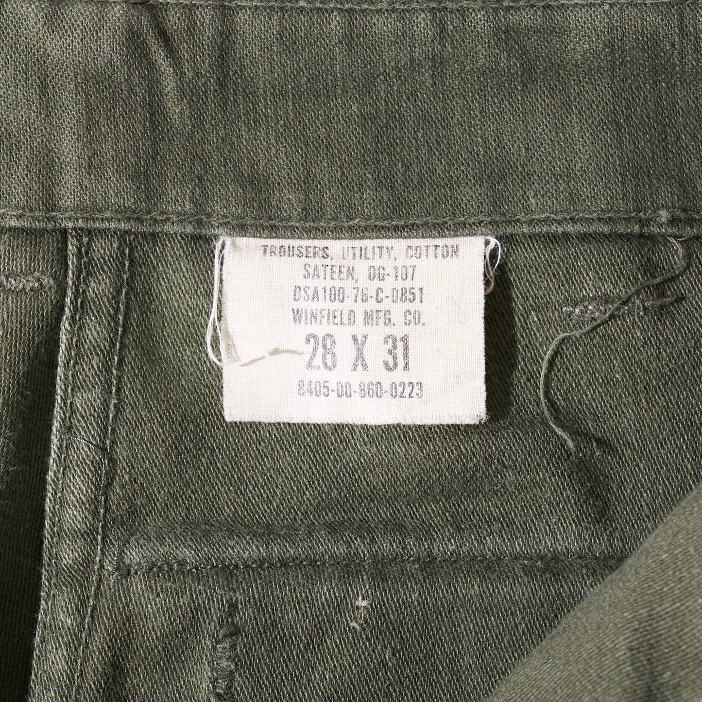 60s US ARMY Baker pants