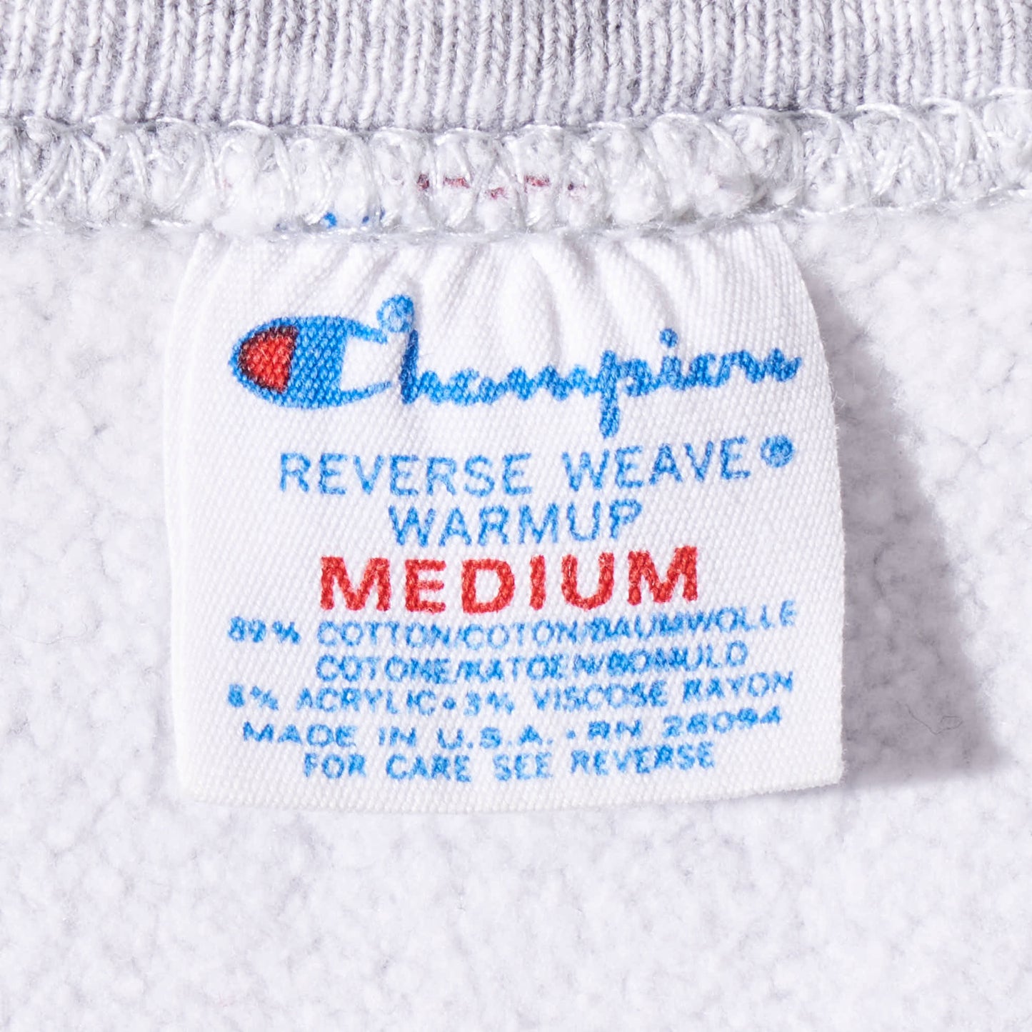 80s Champion reverse weave