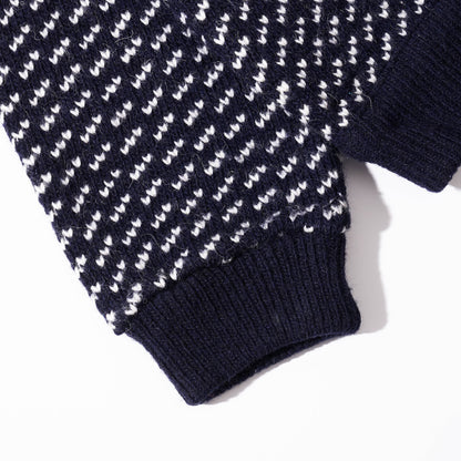 L.L.Bean Bird's eye knit
