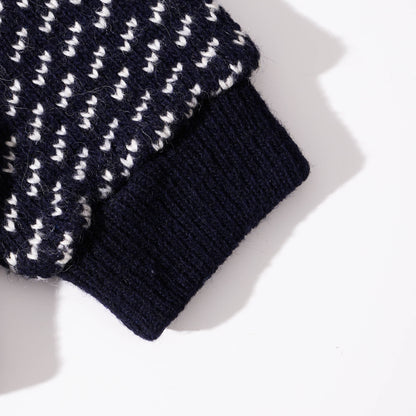 L.L.Bean Bird's eye knit