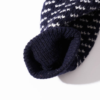 L.L.Bean Bird's eye knit