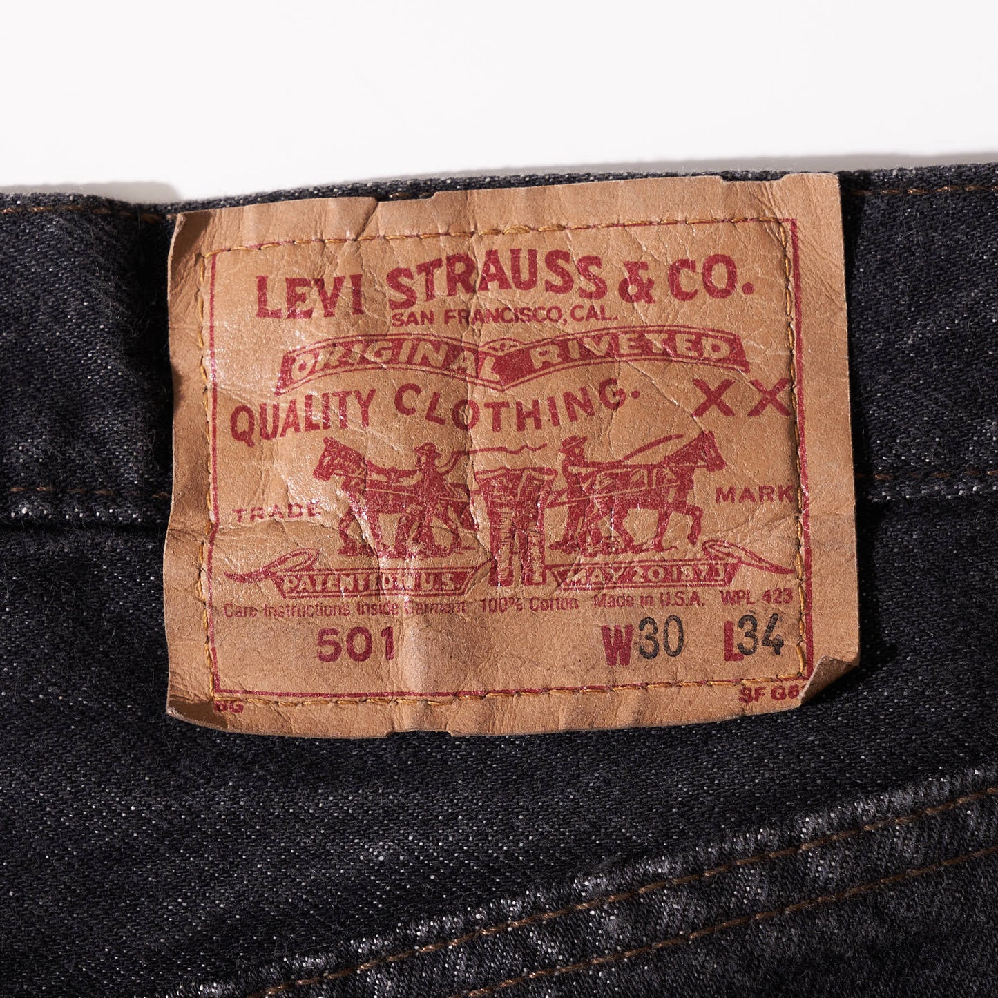 Levis 501 denim pants