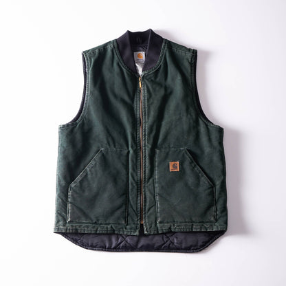 carhartt duck vest