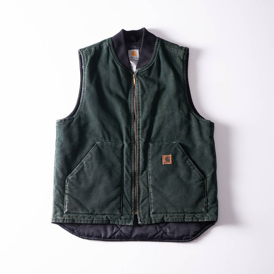 carhartt duck vest