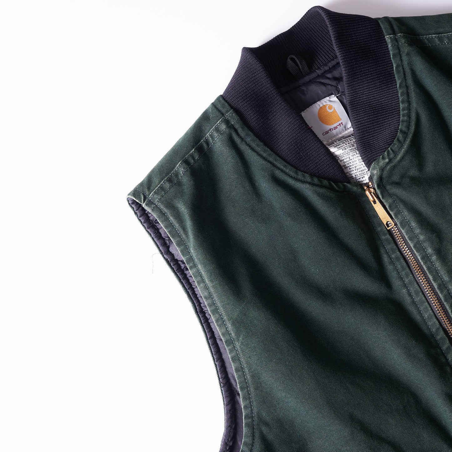 carhartt duck vest