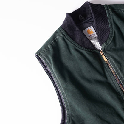 carhartt duck vest