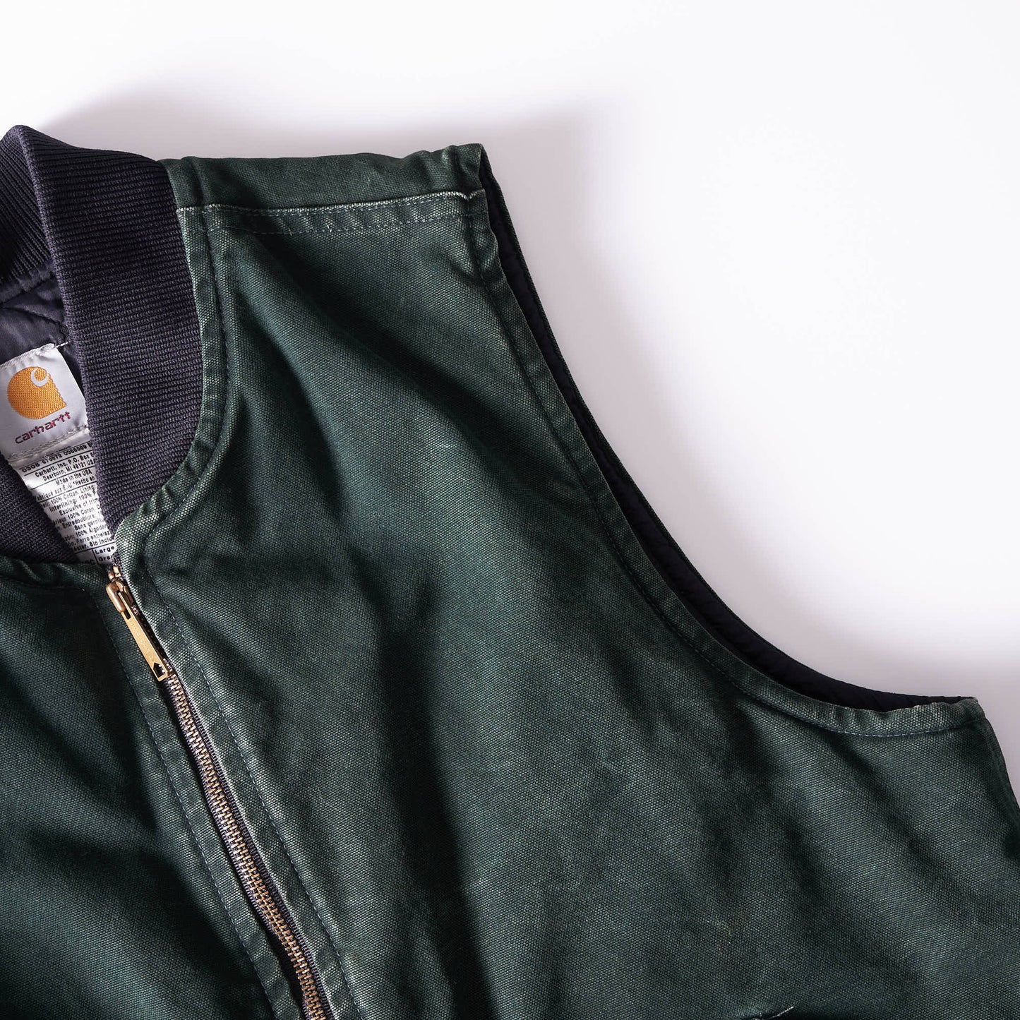 carhartt duck vest