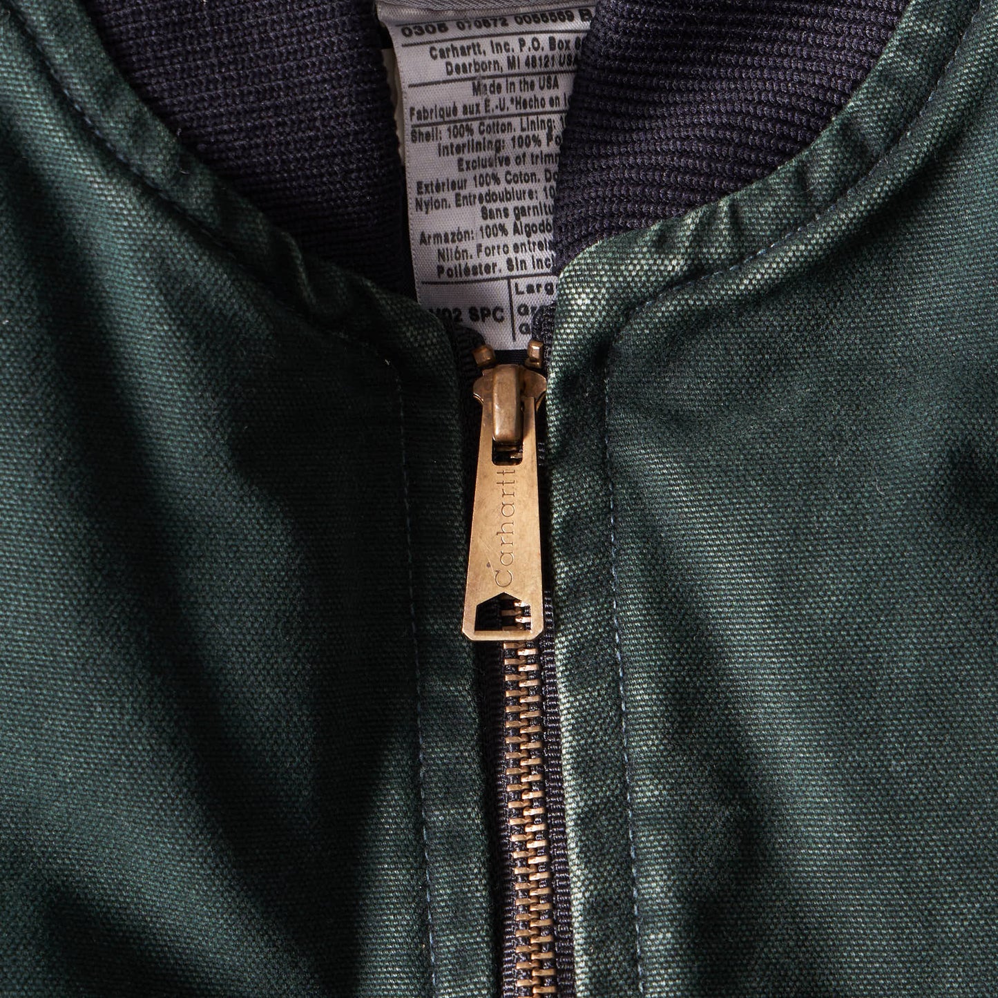 carhartt duck vest