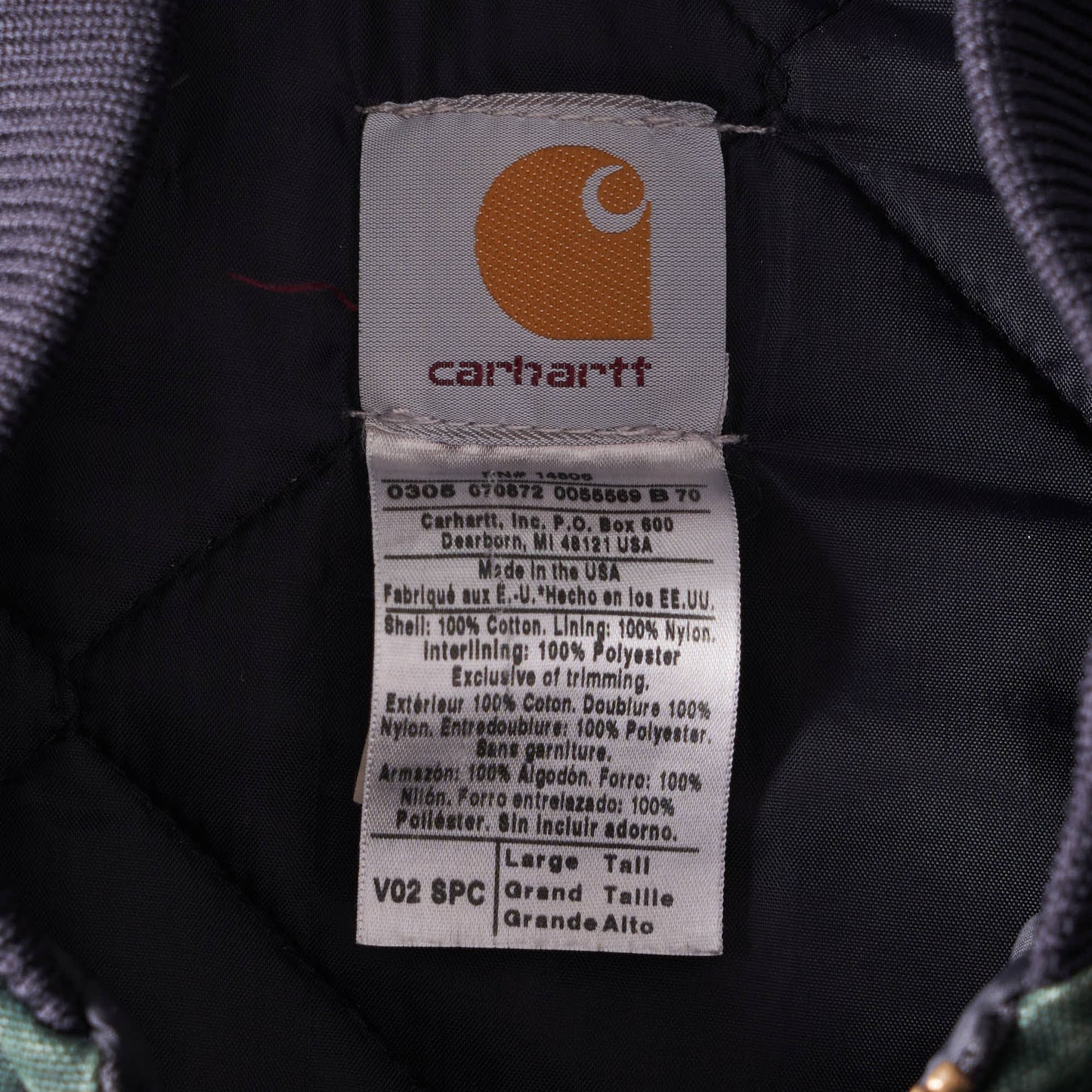 carhartt duck vest