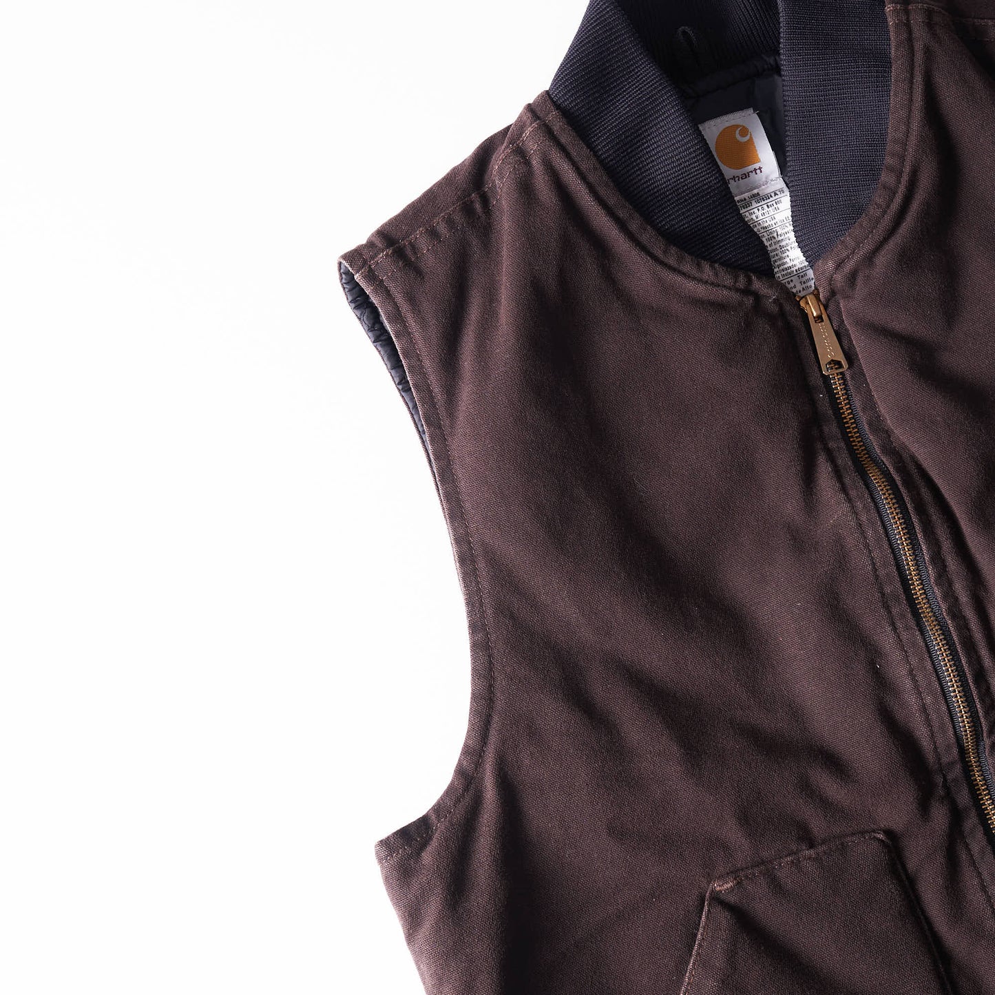 carhartt duck vest