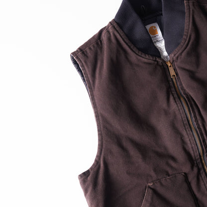 carhartt duck vest