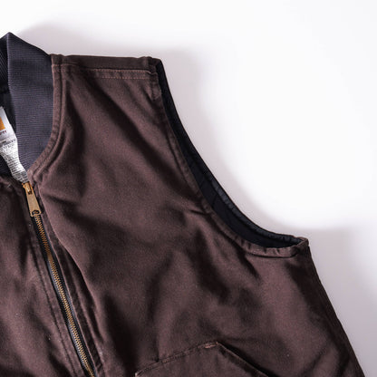 carhartt duck vest