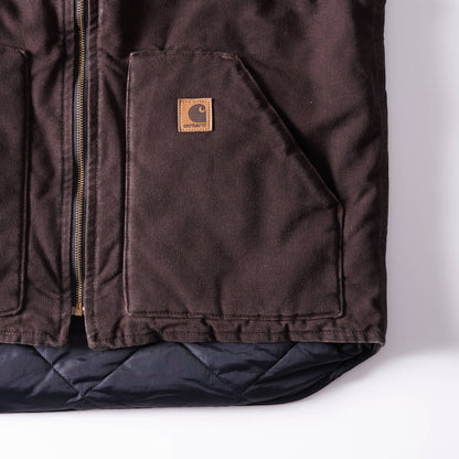 carhartt duck vest