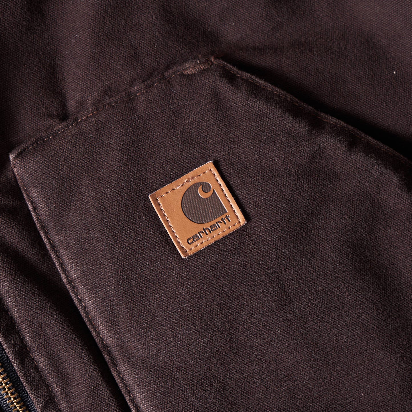 carhartt duck vest