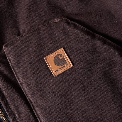 carhartt duck vest