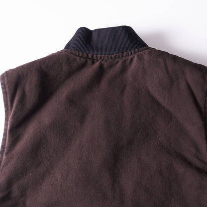 carhartt duck vest