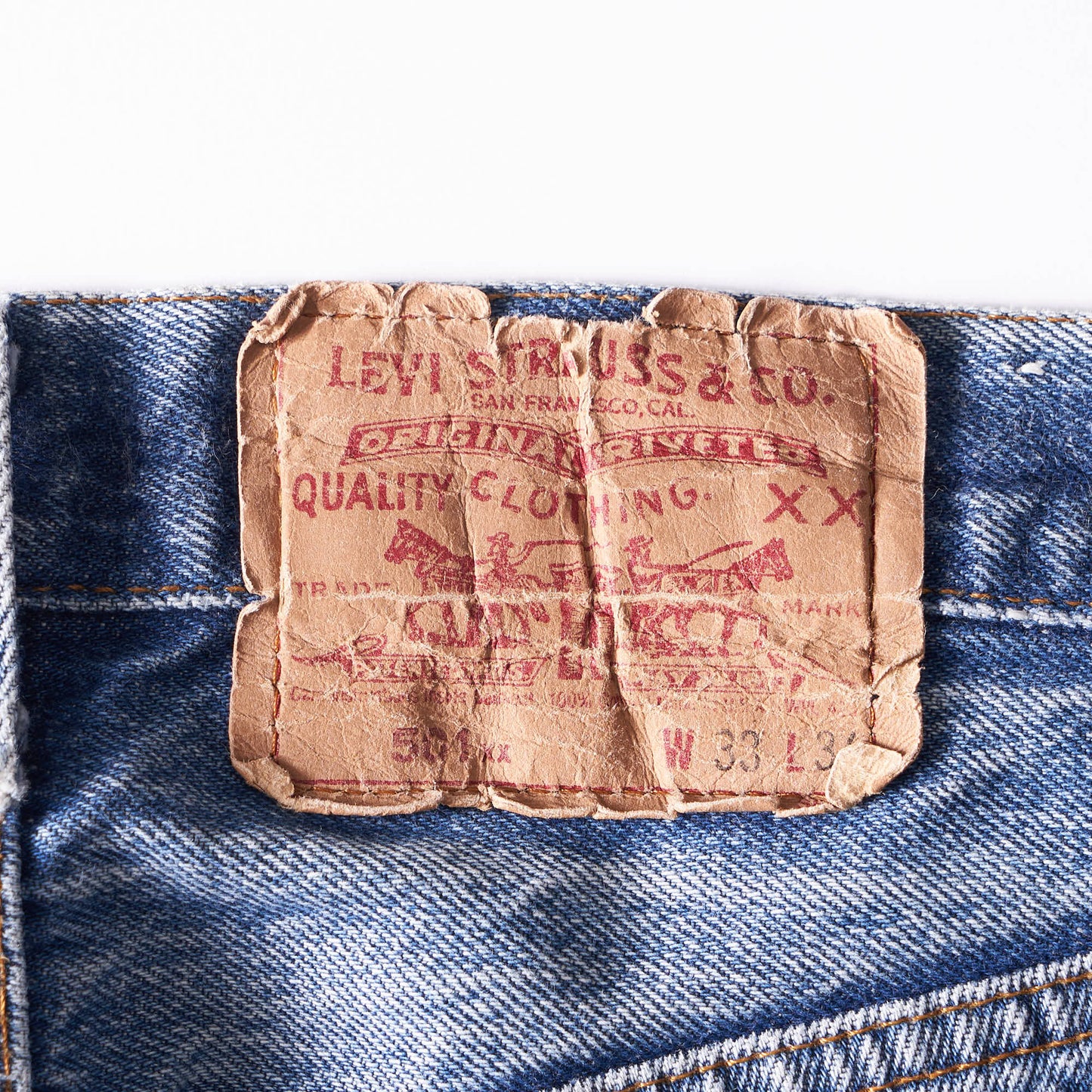 80s Levis 501 denim pants