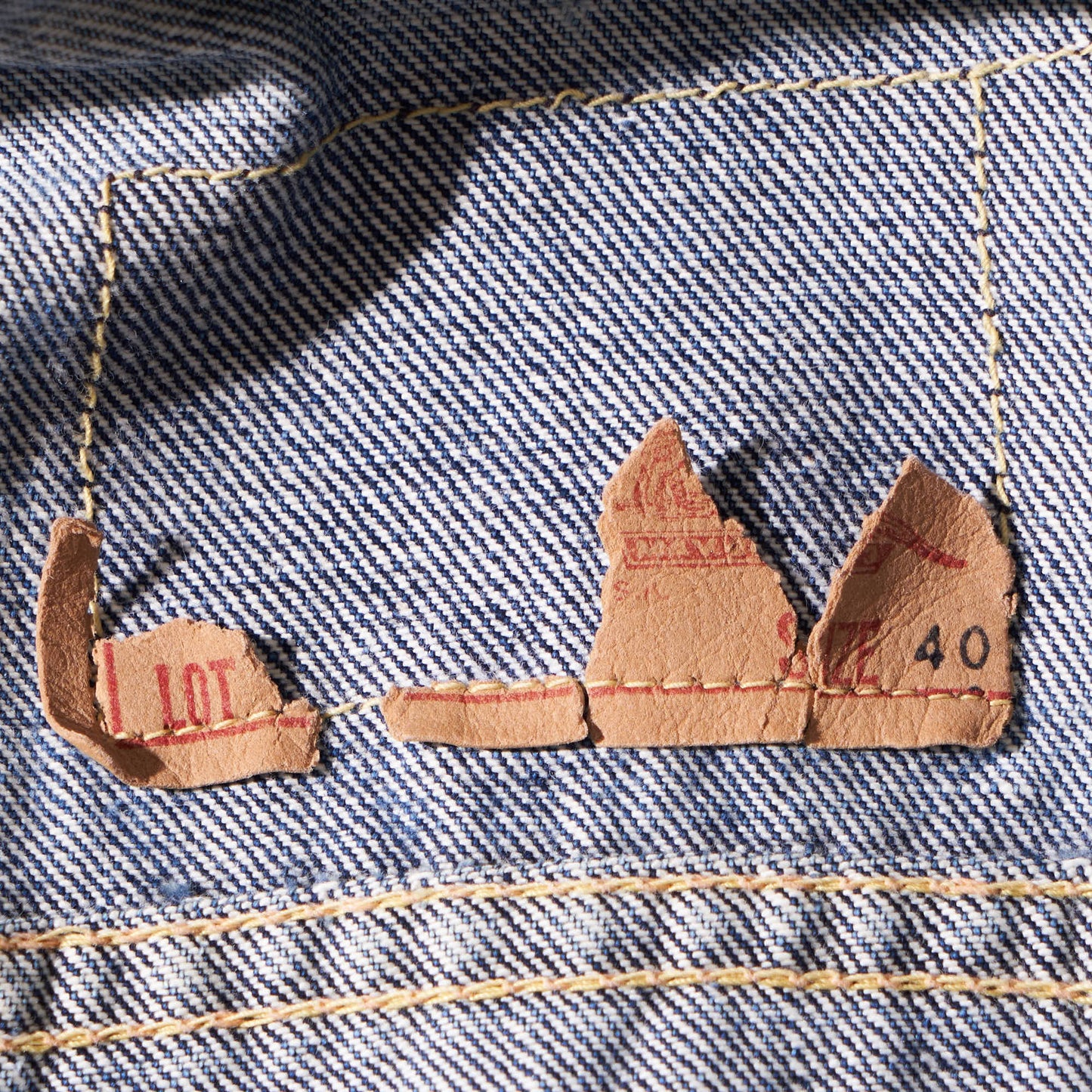 levi's 557 denim jacket